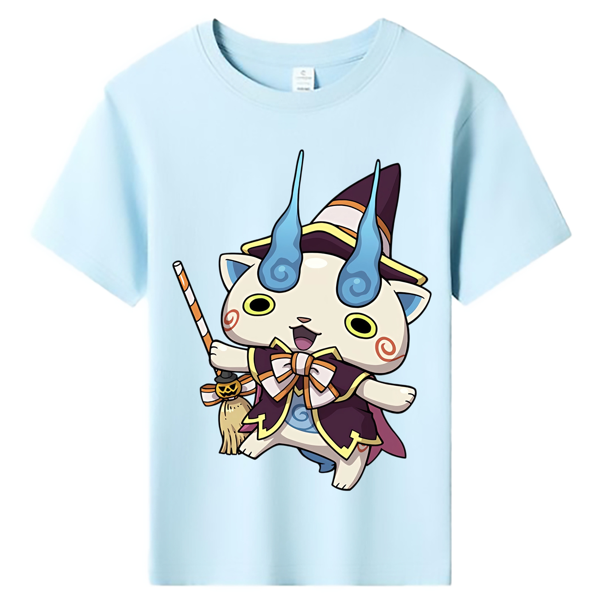 （画像用） 妖怪ウォッチ Yo-kai Watch 綿100％キッズTシャツ（フロントプリント）